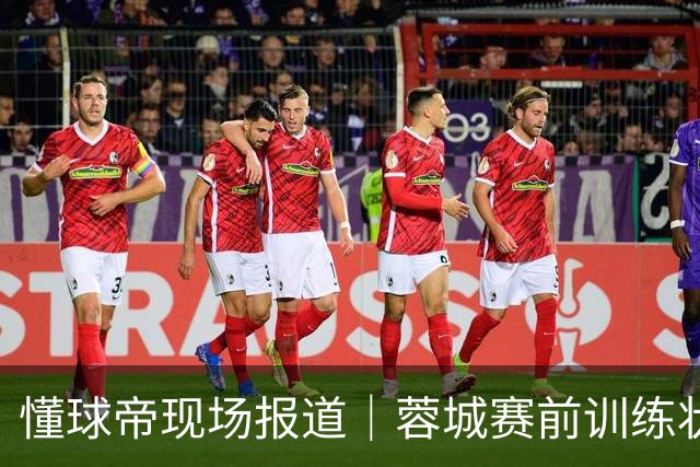 懂球帝现场报道｜蓉城赛前训练状态认真，韦林顿、韩鹏飞等球员伤愈复出