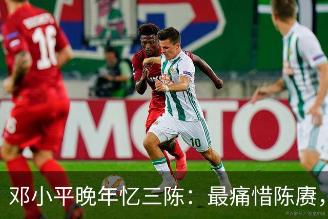 邓小平晚年忆三陈：最痛惜陈赓，最心疼陈再道，裁军时他牺牲太多